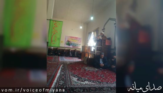 مراسم هفته وحدت در روستای کهبنان (کوبلان) با حضور امام جمعه میانه +تصاویر