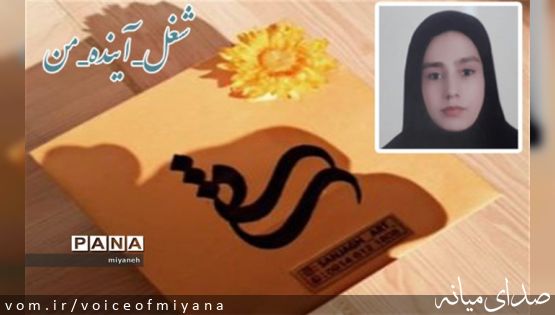 دانش آموز کارآفرین میانه ای که با رشته خود درآمدزایی می کند