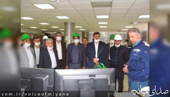 بازدید مدیرعامل و هیئت مدیره شرکت ملی فولاد ایران از مجتمع فولاد میانه