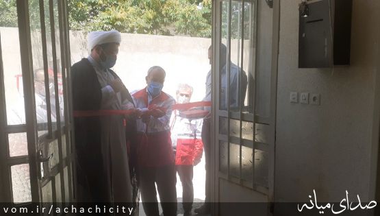 افتتاح خانه هلال شهر آچاچی به مناسبت هفته شهرداری و دهیاری