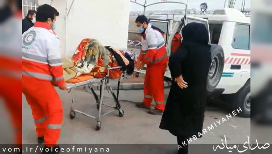 نجات زن باردار در شرایط بحرانی در بخش کندوان میانه