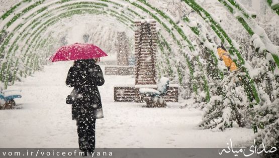 بارش برف از شنبه در آذربایجان‌شرقی