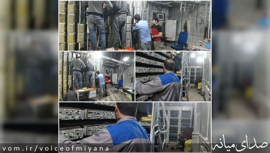 آخرین وضعیت بازسازی تلفن و اینترنت میانه