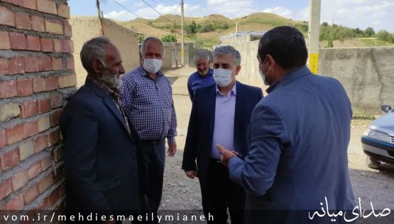 حضور اسماعیلی نماینده مردم شریف شهرستان میانه در چندین روستای بخش مرکزی