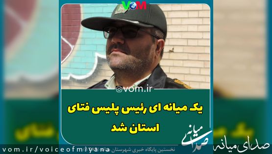 یک میانه ای ،رئیس پلیس فتای استان شد