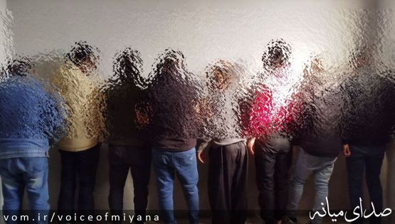 انهدام باند سارقان و دستگیری ۹ سارق توسط پلیس میانه