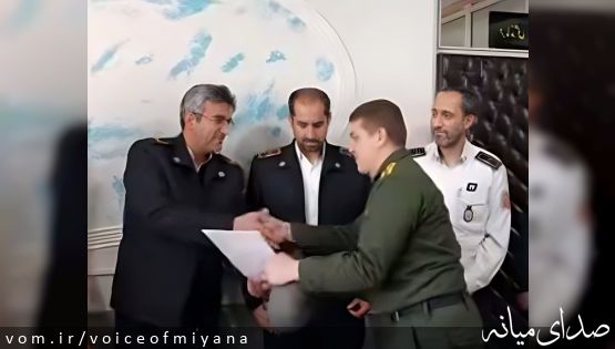 تقدیر از سرباز فداکار که دل به آتش پاساژ حسینیان زد