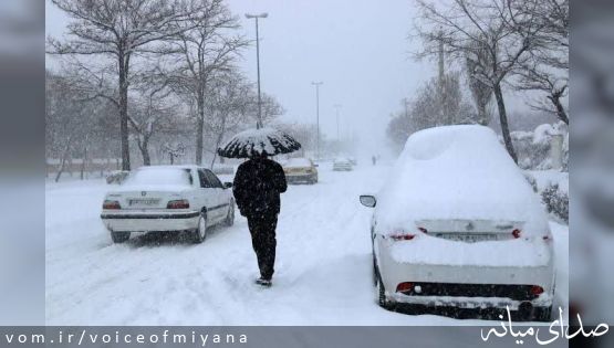 هشدار کولاک در مناطق کوهستانی آذربایجان‌شرقی/ آغاز بارش برف و تداوم آن تا روز سه‌شنبه