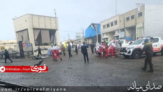 تصویری از حمله امریکا و اسراییل به شرق زنجان