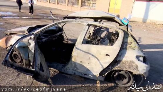 شهادت پدر و‌ مادر میانه‌ای در حمله آمریکایی-صهیونی به پل محور تبریز-بستان‌آباد