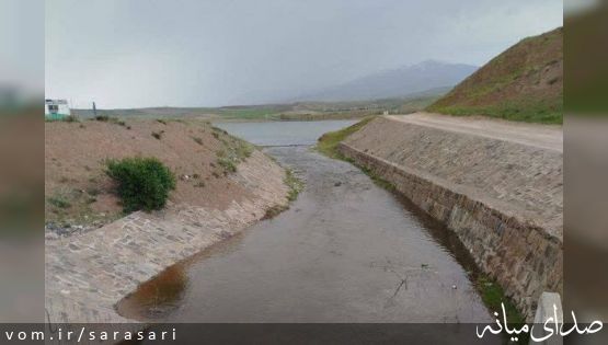 سرریز سد صومعه‌علیا در ترکمانچای