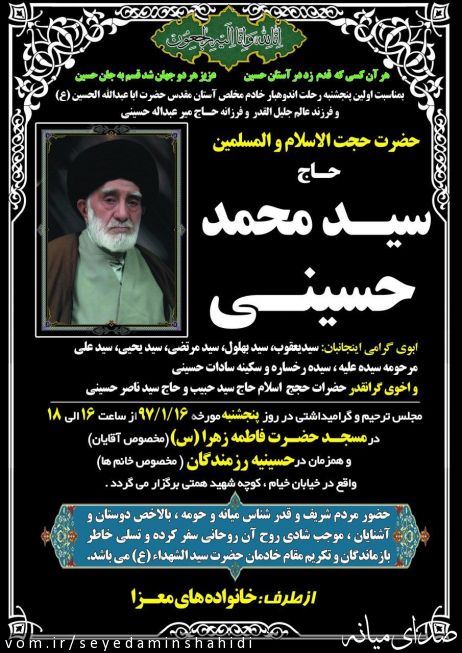 تصویر سید امین شهیدی