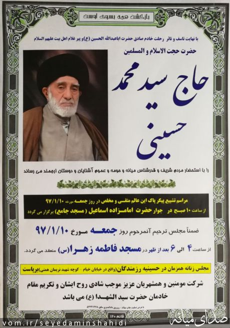تصویر سید امین شهیدی