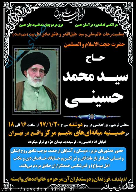 تصویر سید امین شهیدی