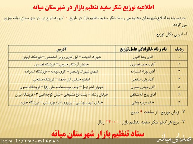 تصویر اداره صمت شهرستان میانه